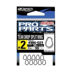 Anneau Brisé Owner Tear Drop Split Ring