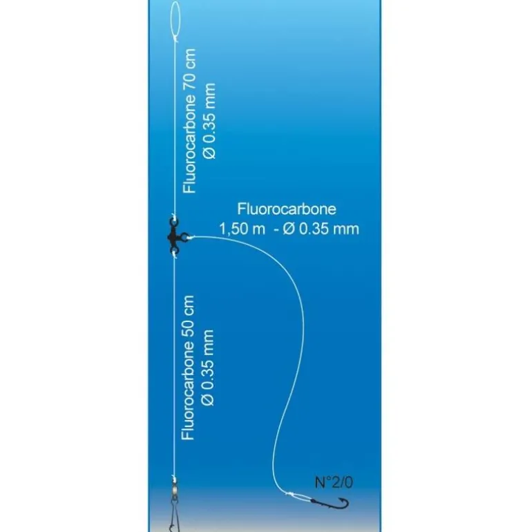 Bas De Ligne Flashmer Long Trainard