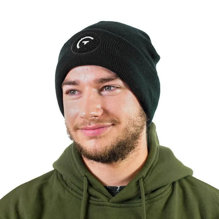 Bonnet Pêche Personnalisable Sur Vos Traces - Noir