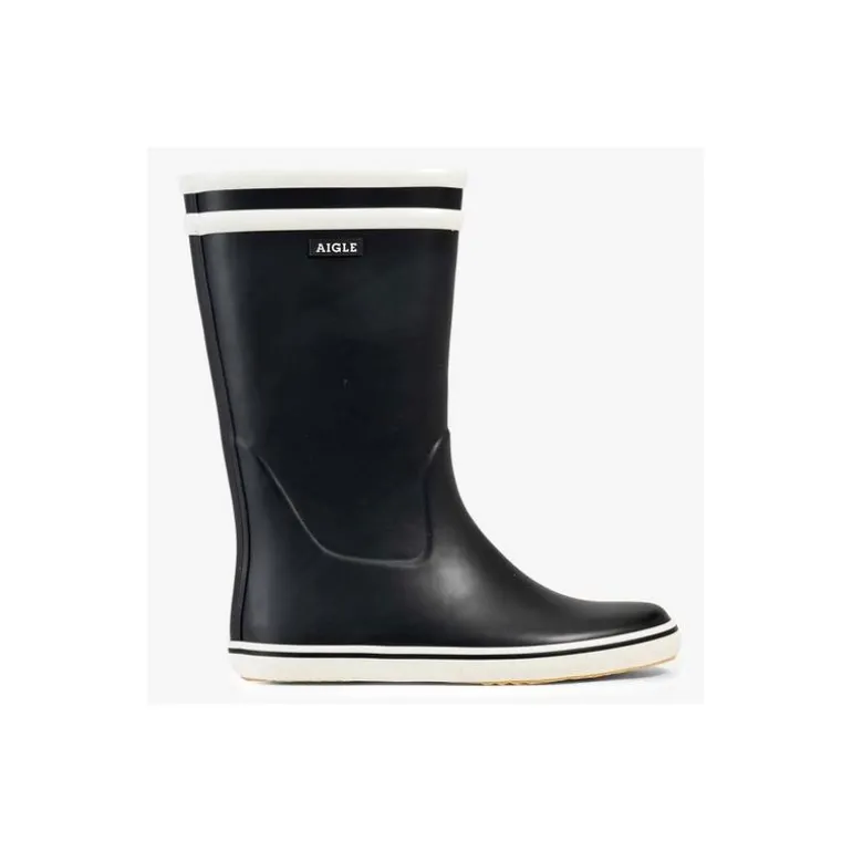 Bottes Homme Aigle Malouine - Marine/Blanc