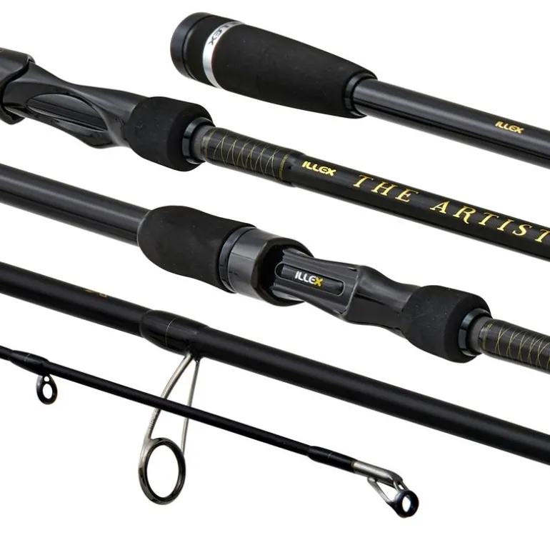 Canne Spinning Illex The Artist X5 S 235 M-Mh Black Angel