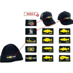 Casquette Homme À Scratch Fishxplorer Trucker - Vert