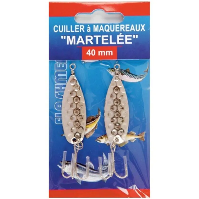 Cuiller Flashmer A Maquereau Martelée