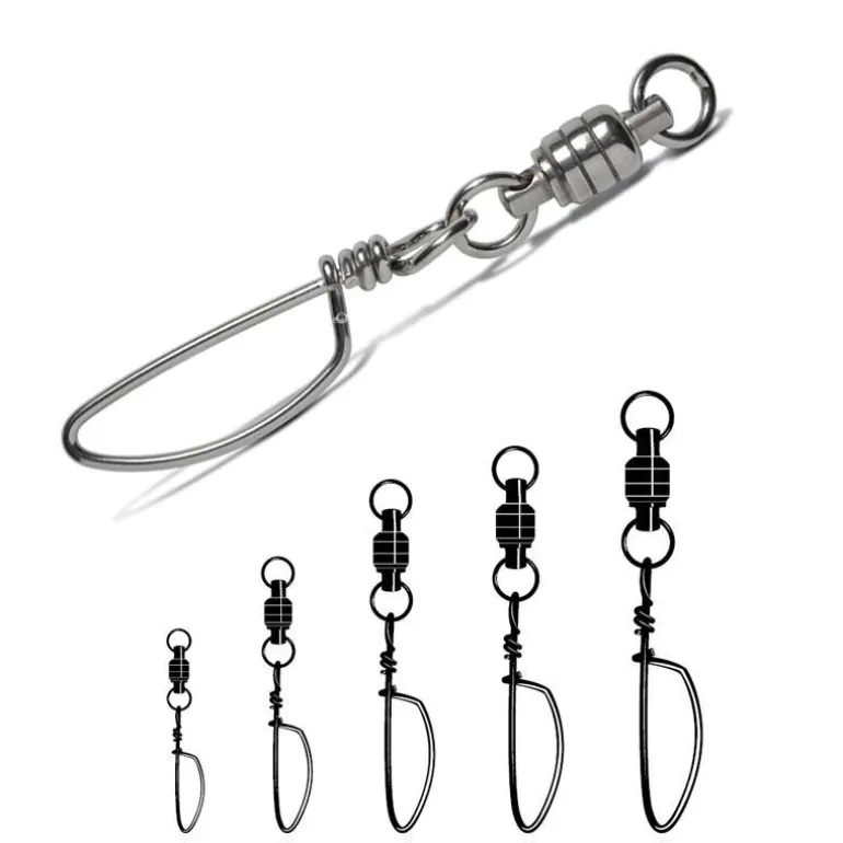 Emerillon Agrafe Vmc Rolling Et Crosslock Inox 3261
