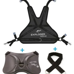 Ensemble Harnais Dorsal + Baudrier Explorer Tackle Tuna
