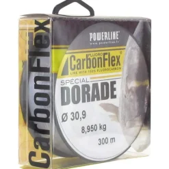 Fluorocarbone Powerline Carbonflex Dorade Gris - 300M