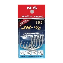 Hameçon Simple N.S Black Hole Powerful Jiging Hook