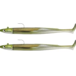 Kit Leurre Souple Arme Fiiish Double Combo Crazy Paddle Tail 120 + Tête Plombée Off Shore