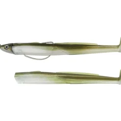 Kit Leurre Souple Arme Fiiish Combo Black Eel 150 + Tete Plombee Shallow