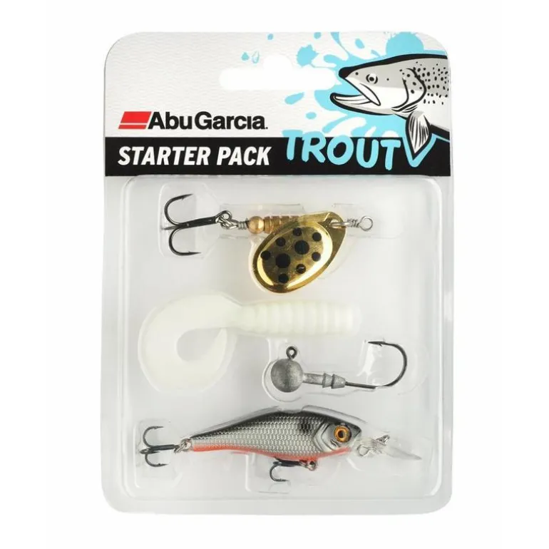 Kit Leurres Souples Armés Abu Garcia Starterpack Trout