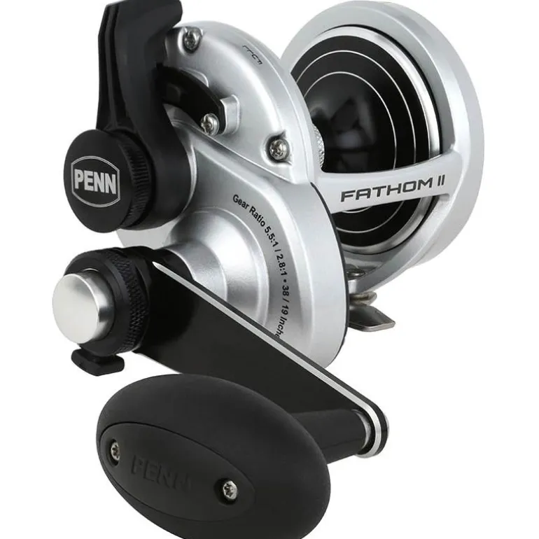 Moulinet Traîne Penn Fathom Ii Lever Drag 2 Speed