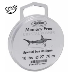 Nylon A Bas De Ligne Powerline Memory Free Cristal Power