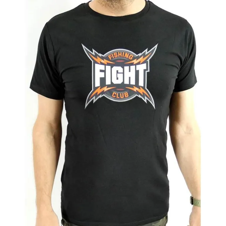 Tee Shirt Manches Courtes Homme Fc Fight - Noir