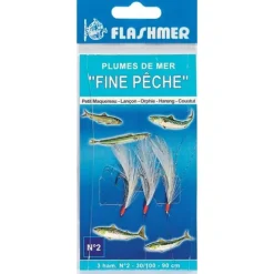 Train De Plumes Flashmer Fine Pêche