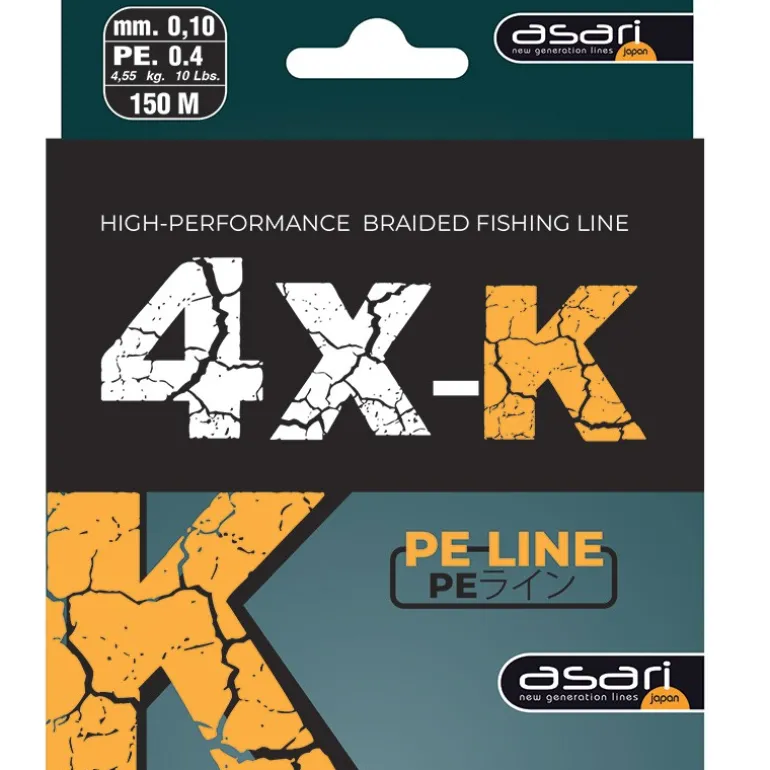 Tresse Asari 4X-K - Olive - 150M