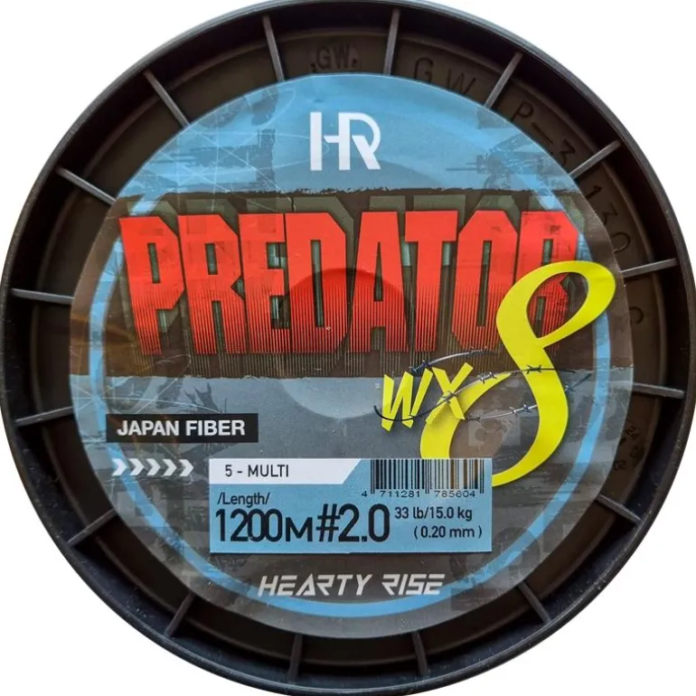 Tresse Hearty Rise Predator X8 - 1200M Multicolore