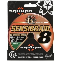 Tresse Sakura Sensibraid 8X Green - 300M