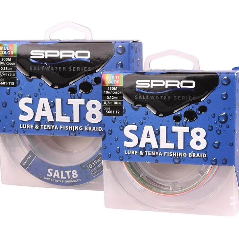 Tresse Spro Spex8 Multi-Color Salt!